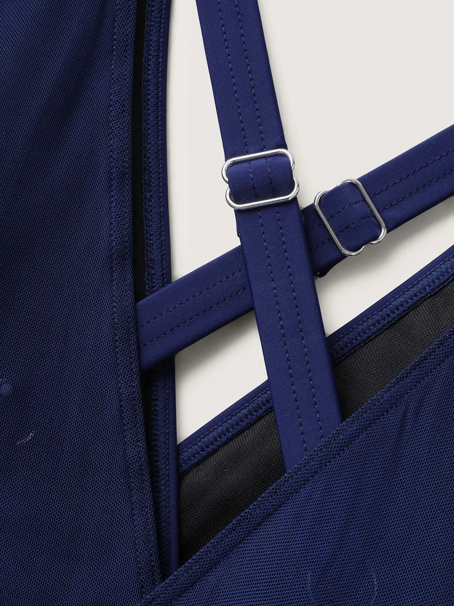 Sheer Overlap Hem Surplice Swim Dress sold by Bloomchic product image thumbnail 5