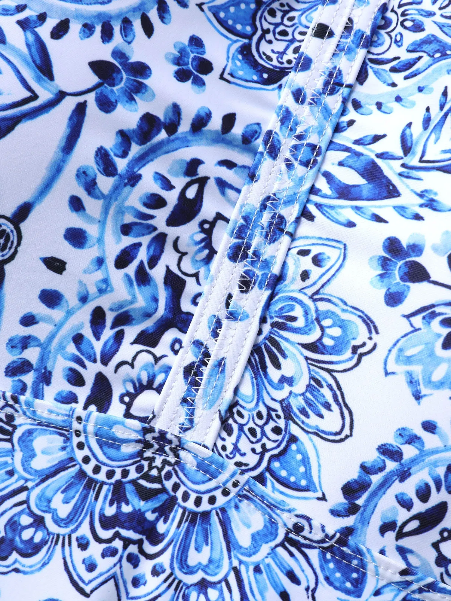 Boho Print Fit and Flare Swim Top sold by Bloomchic product image thumbnail 5