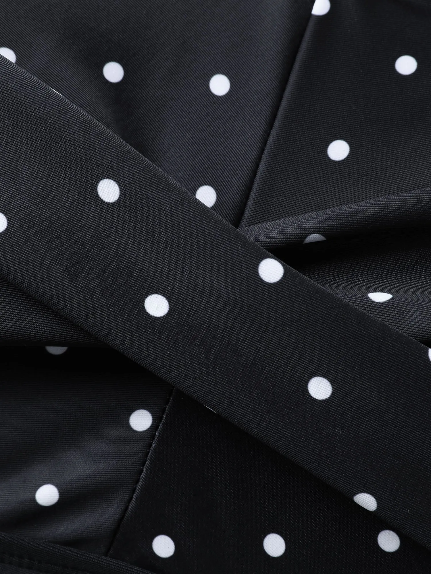 Polka Dots Twist One-Piece Swimsuit sold by Bloomchic product image thumbnail 5