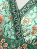 Breezy Floral Print Ruffled Swim Top sold by Bloomchic