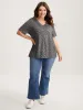 Supersoft Stretchy Gold Floral T-Shirt sold by Bloomchic