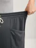 Rolled Hem Drawstring Straight-Leg Pants sold by Bloomchic