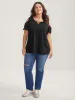 Sleeve Cut-Out Cold-Shoulder T-Shirt sold by Bloomchic