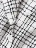 Cotton Plaid Sculpted Button Placket Blouse sold by Bloomchic