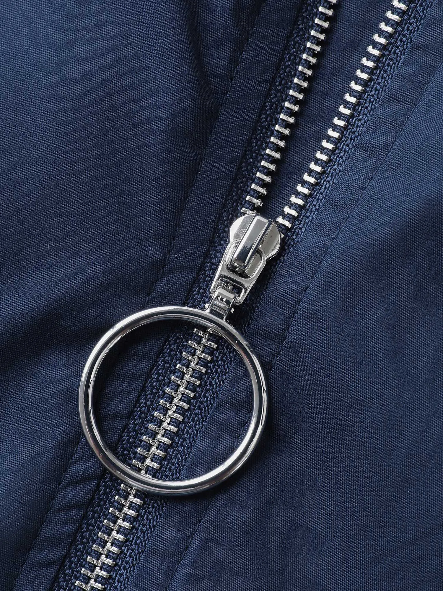 Pure Cotton Glide Lock Zipper Midi Dress sold by Bloomchic product image thumbnail 5