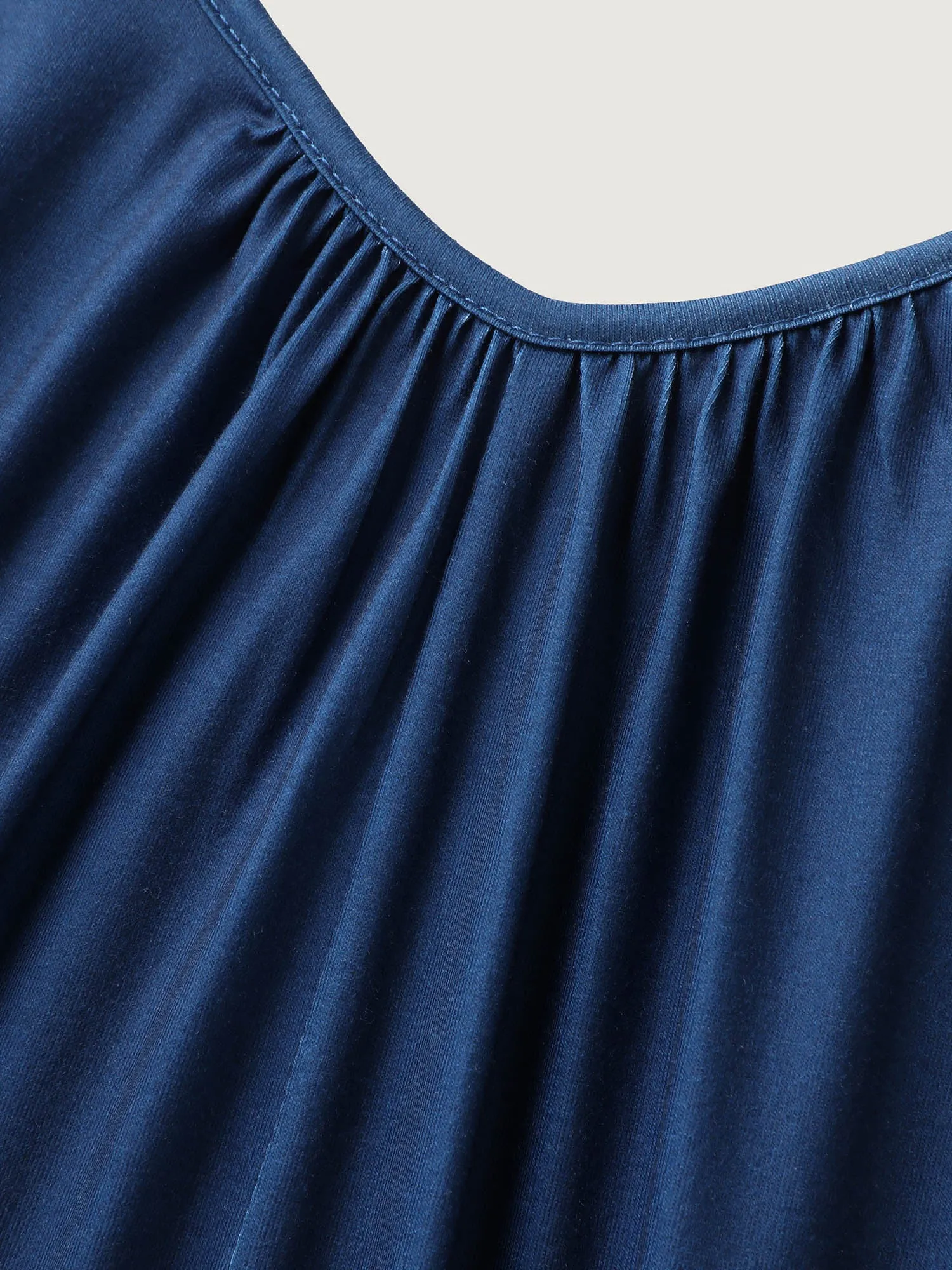 Supersoft Tropical Adjustable Solid Jumpsuit sold by Bloomchic product image thumbnail 5