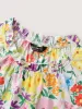 Pure Cotton Floral Turtleneck Blouse sold by Bloomchic