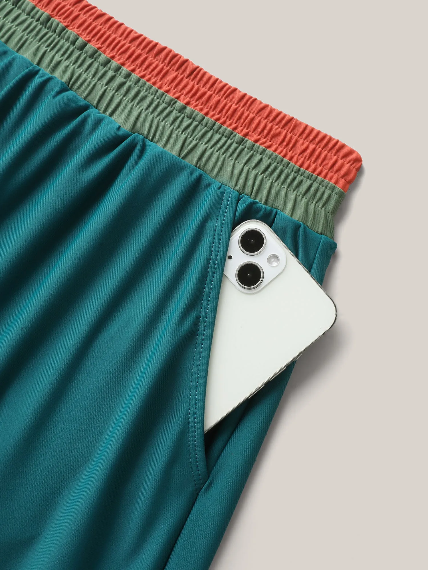 Colorful Waistband Pockets Swim Bottoms sold by Bloomchic product image thumbnail 5