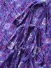 Boho Print Tie Front Breezy Romper sold by Bloomchic