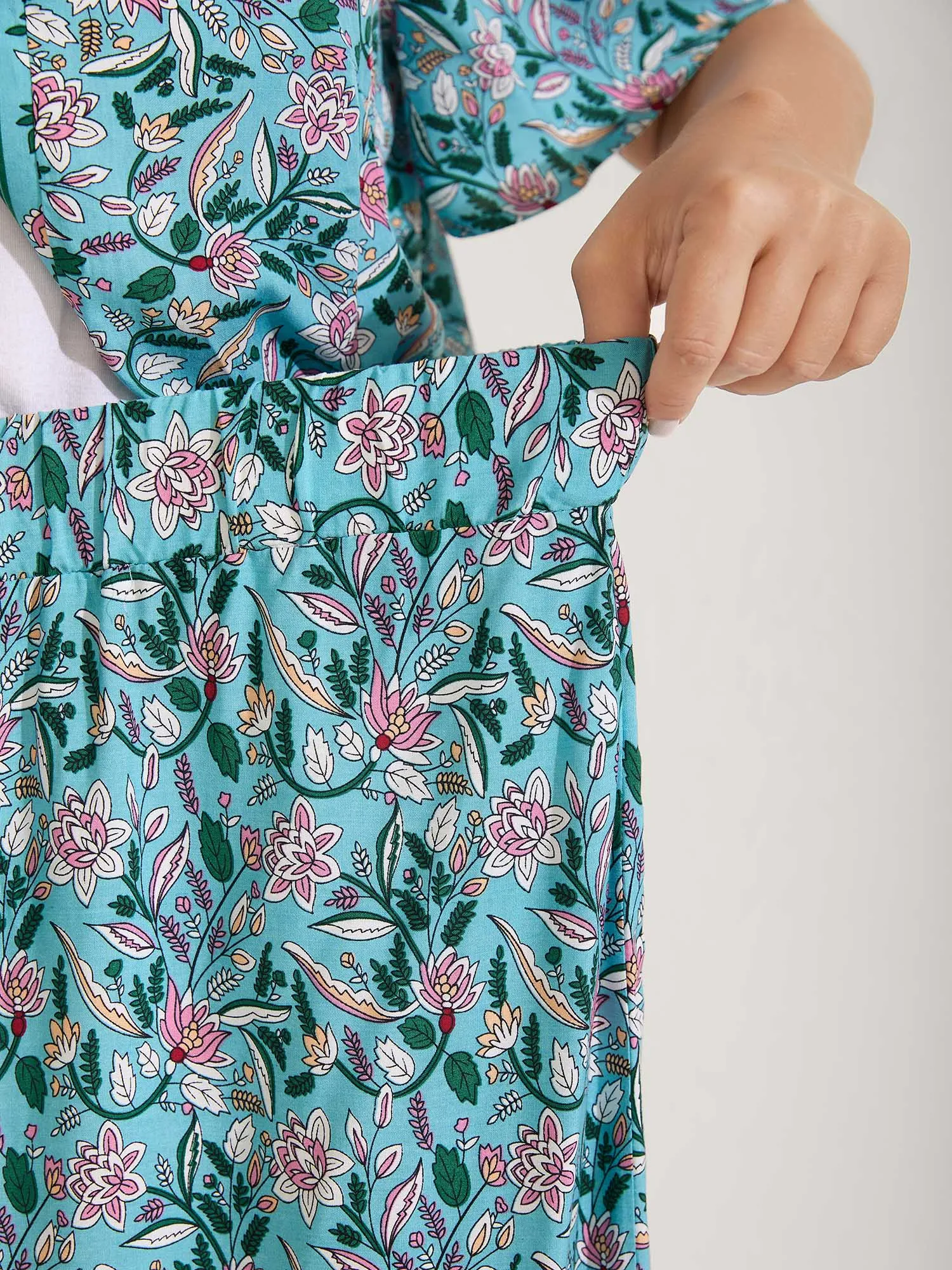 Floral Print Tassels Co-Ord Set sold by Bloomchic product image thumbnail 5