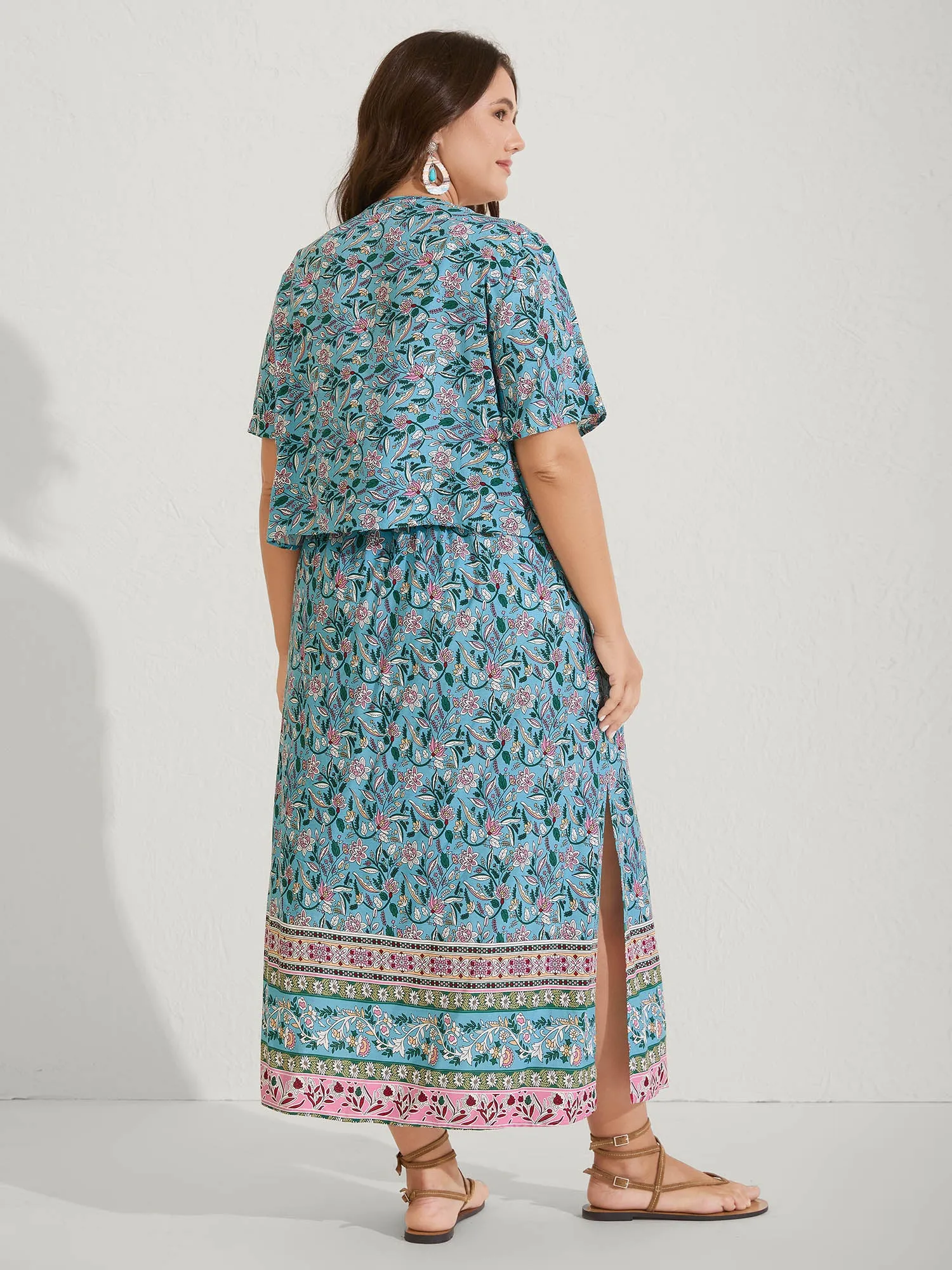 Floral Print Tassels Co-Ord Set sold by Bloomchic product image thumbnail 2