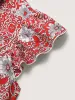 Paisley Print Collar Flutter Sleeve Midi Dress sold by Bloomchic