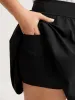 Wide Stretchy Waist Flared Midi Skirt sold by Bloomchic