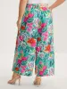Groovy Floral Print Wide-Leg Pants sold by Bloomchic