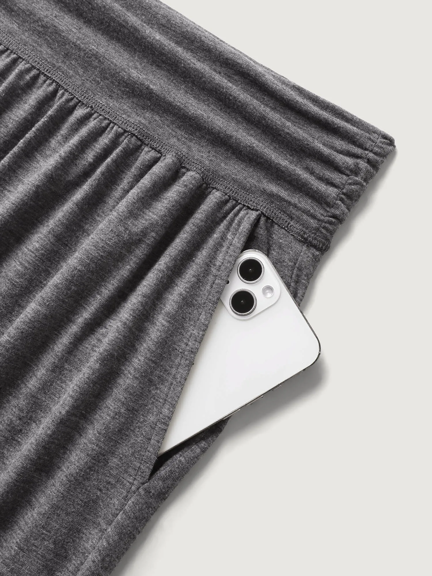 Supersoft Stretchy Pleated Waist Straight-Leg Pants sold by Bloomchic product image thumbnail 5