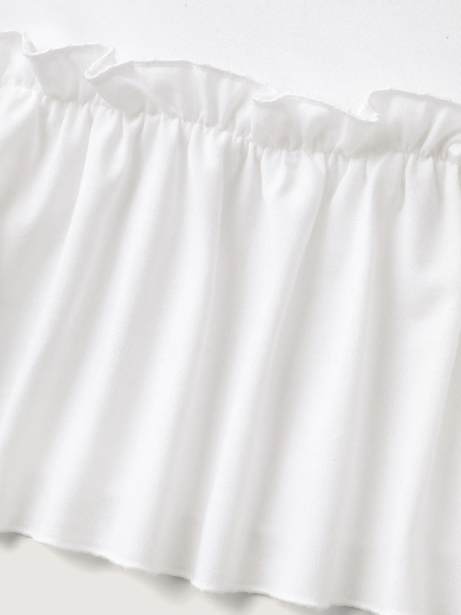 Lace Cut-Out Tiered Plain Top sold by Bloomchic product image thumbnail 5