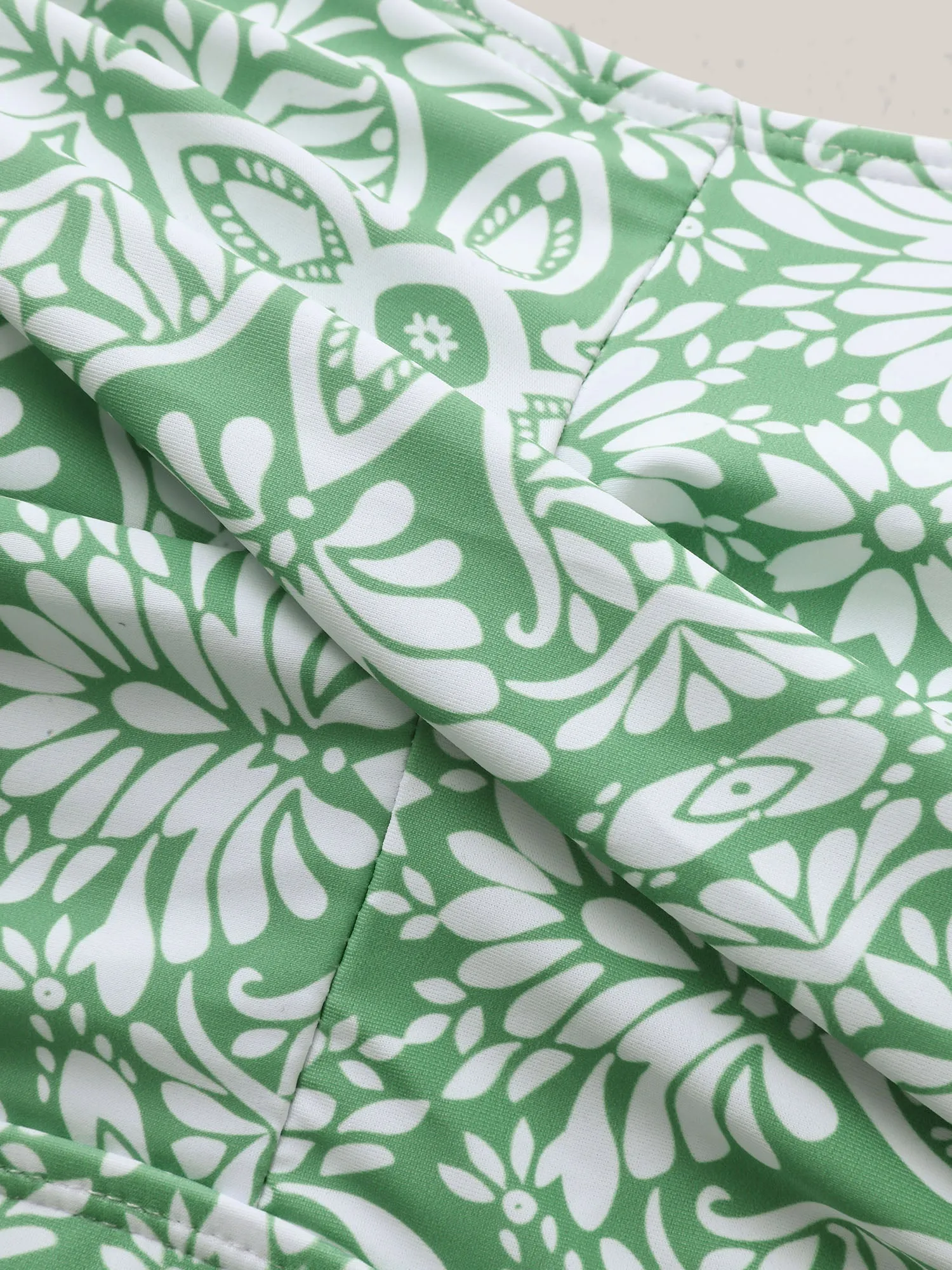 Floral Print Twist Front Swim Dress sold by Bloomchic product image thumbnail 5