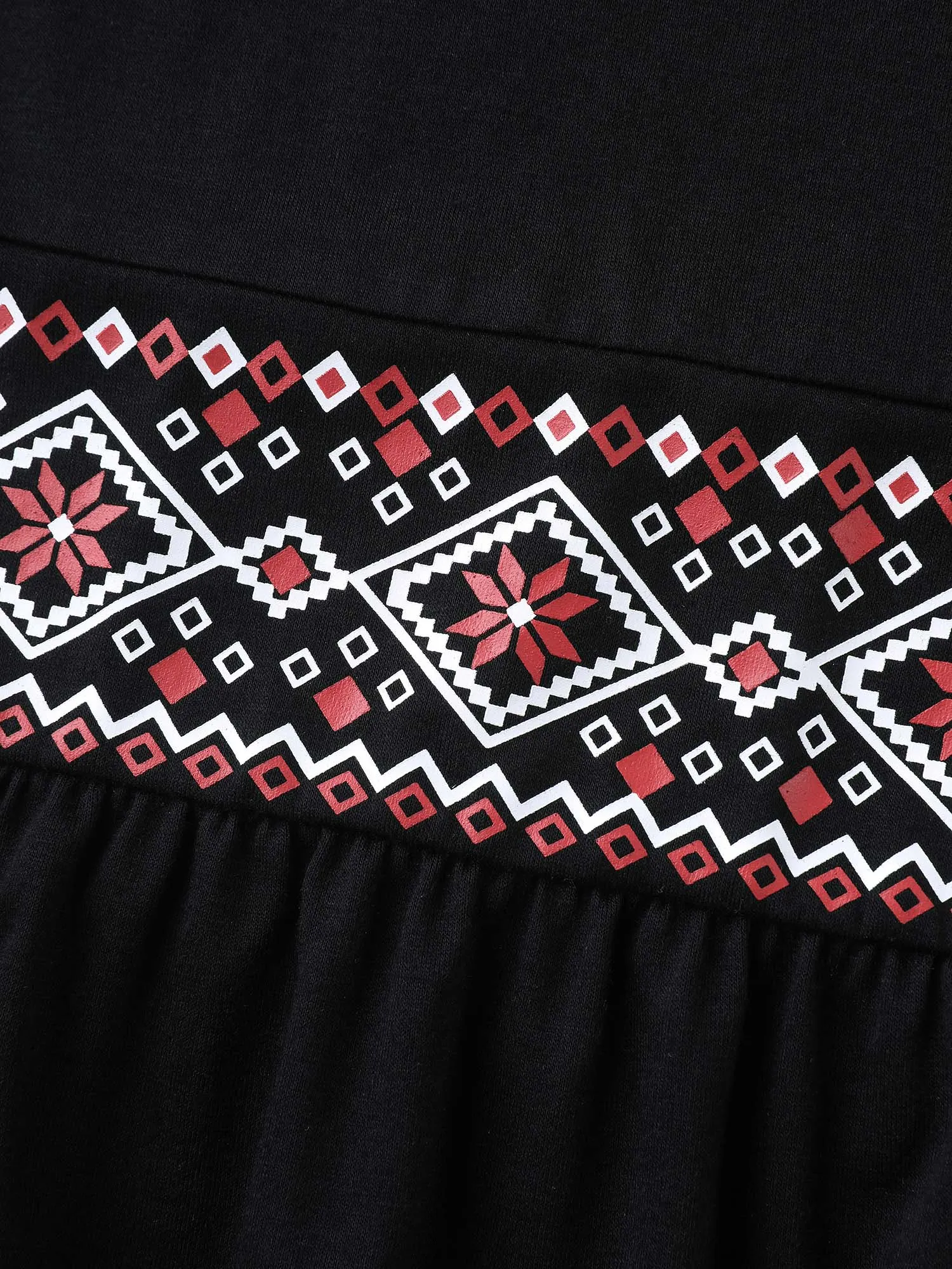 Stretchy Ruffled Hem Flowy Top sold by Bloomchic product image thumbnail 5