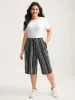 Stretchy Boho Stripes Straight-Leg Pants sold by Bloomchic