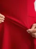Stretchy Sculpted Side Pockets Midi Dress sold by Bloomchic