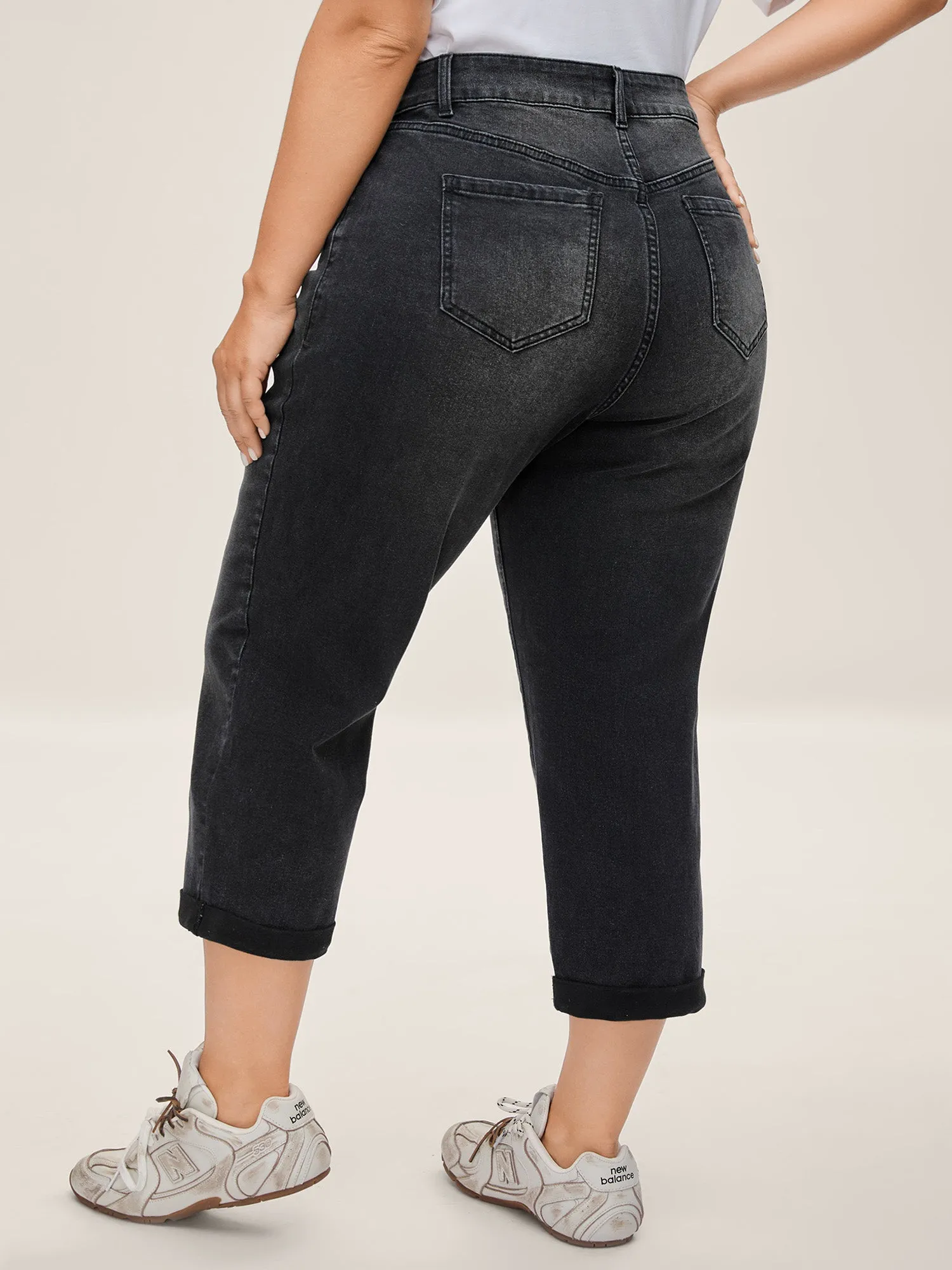 Mid Rise Boyfriend Jeans sold by Bloomchic product image thumbnail 5