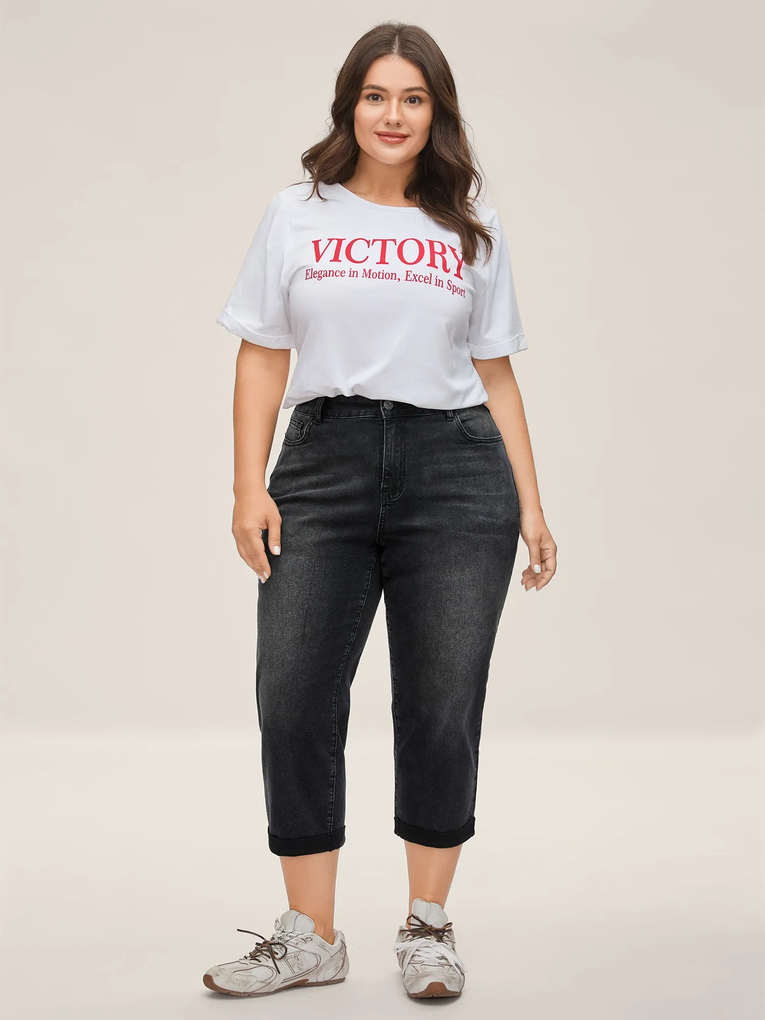 Mid Rise Boyfriend Jeans sold by Bloomchic product image thumbnail 3