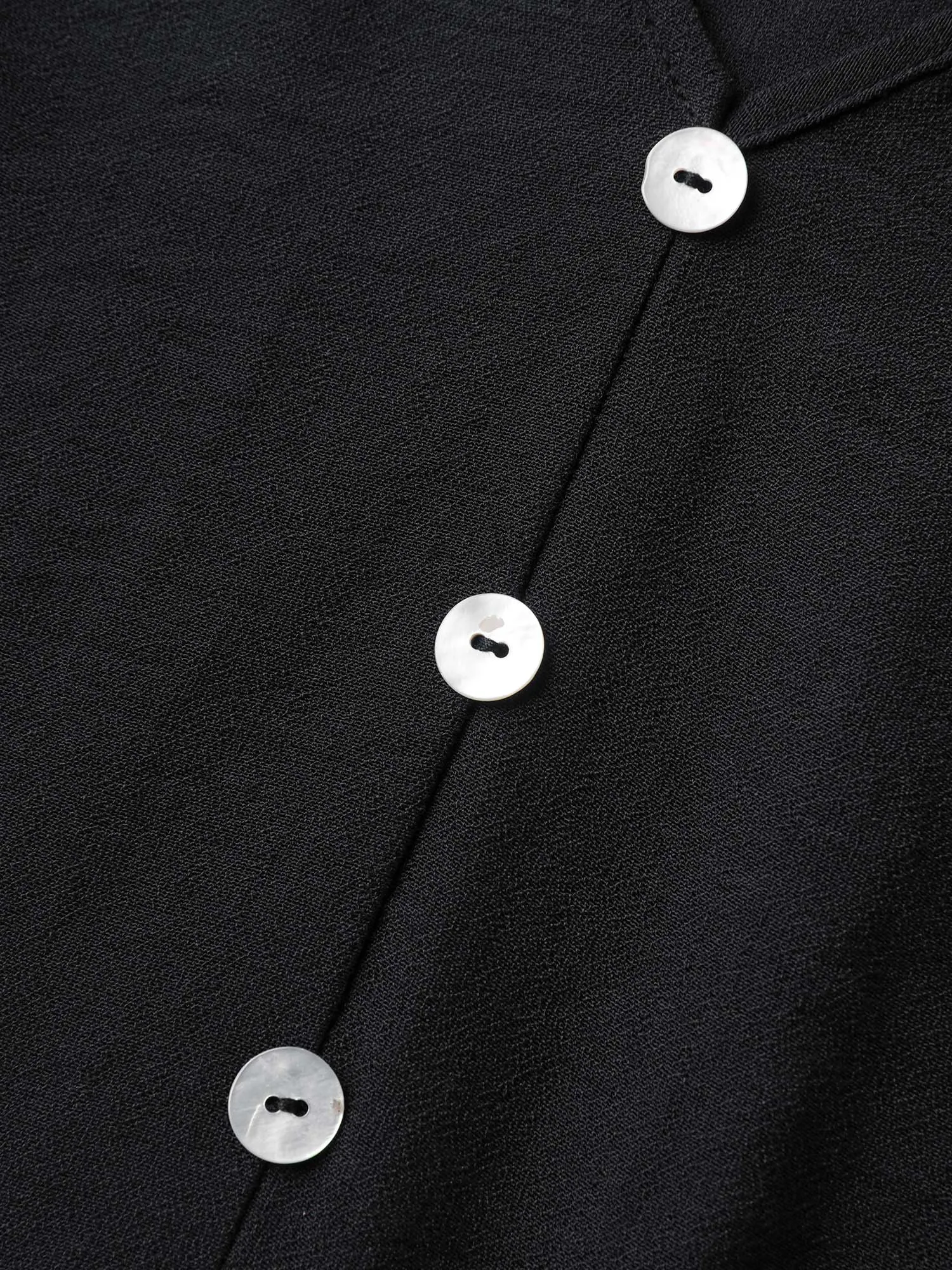 Eyelet Hem Ruffled Neck Midi Dress sold by Bloomchic product image thumbnail 5