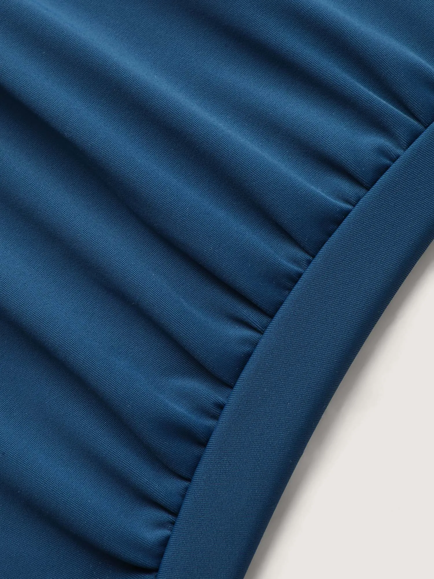 Ruched Solid One-Piece Swimsuit sold by Bloomchic product image thumbnail 5