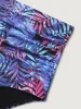Tropical Print Ruched Swim Bottoms sold by Bloomchic
