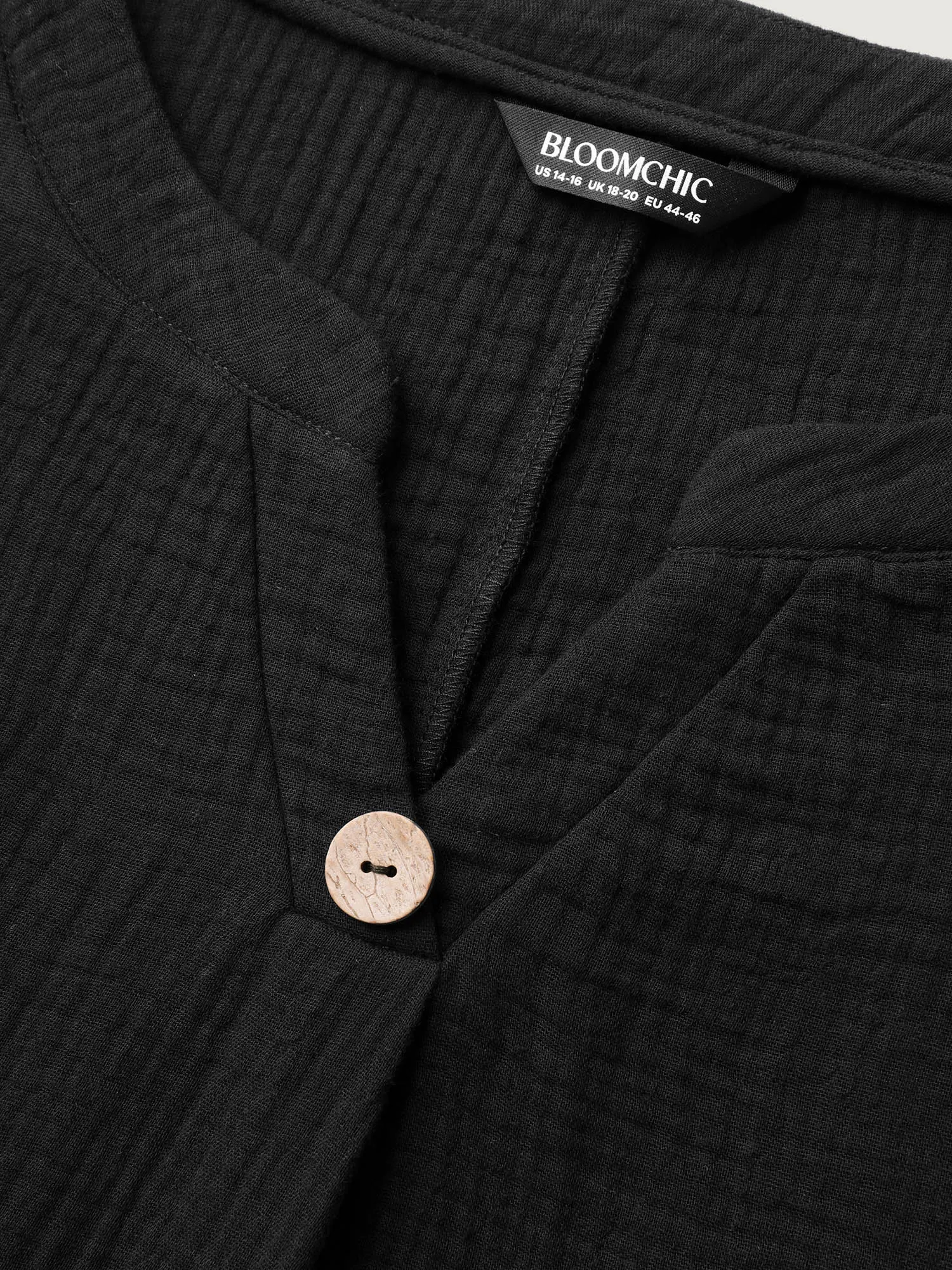 Cotton Button Front Solid Tank Top sold by Bloomchic product image thumbnail 5