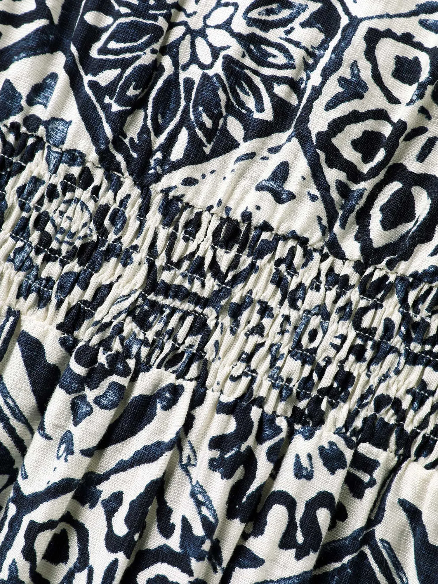 Boho Geometric Print Split Midi Dress sold by Bloomchic product image thumbnail 5