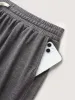Supersoft Contrast Drawstring Mixed Knit Shorts sold by Bloomchic