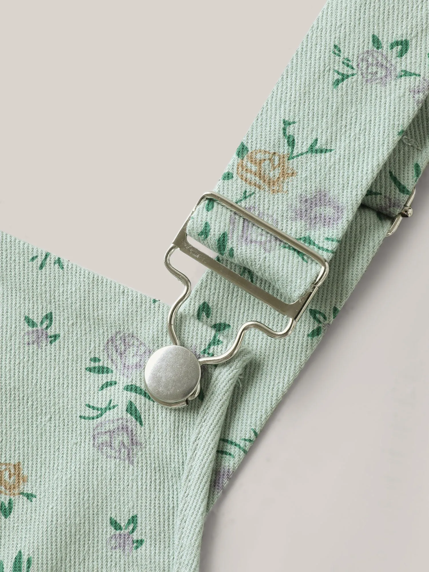 Pure Cotton Overall Straps Pockets Romper sold by Bloomchic product image thumbnail 5