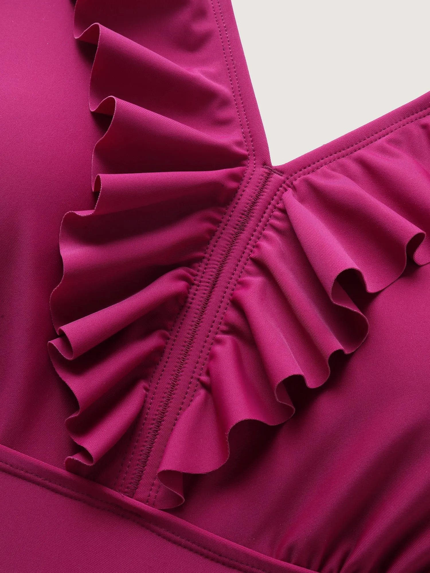 Ruffled Fit and Flare Swim Dress sold by Bloomchic product image thumbnail 5