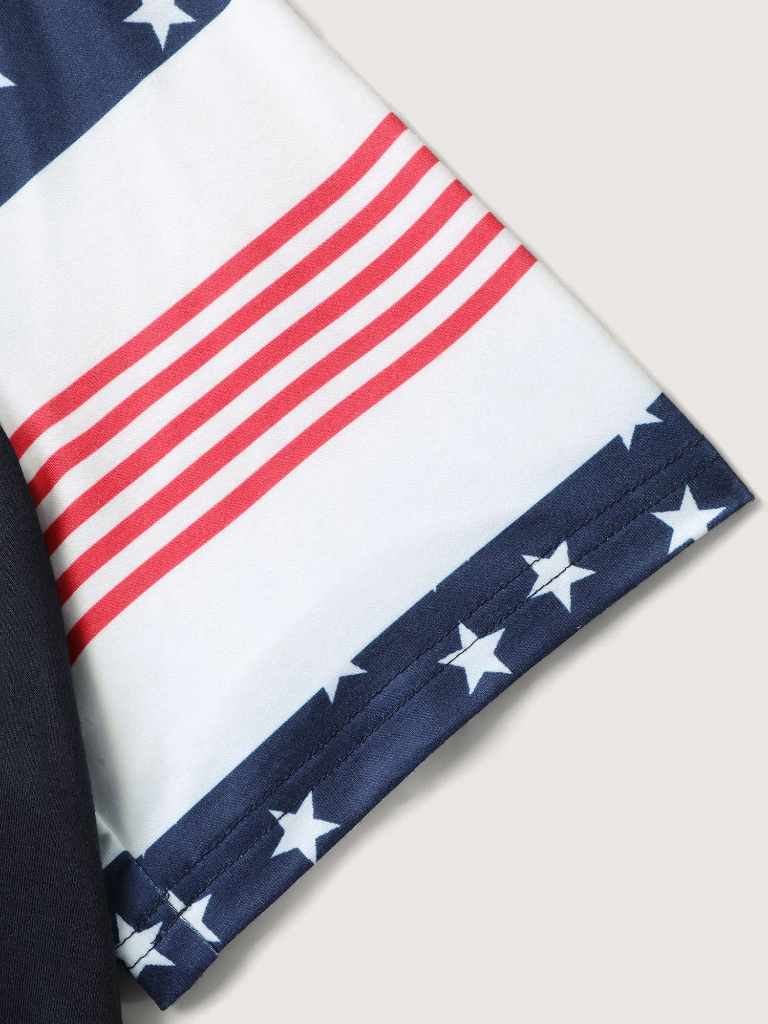 Stars and Stripes Raglan T-Shirt sold by Bloomchic product image thumbnail 5