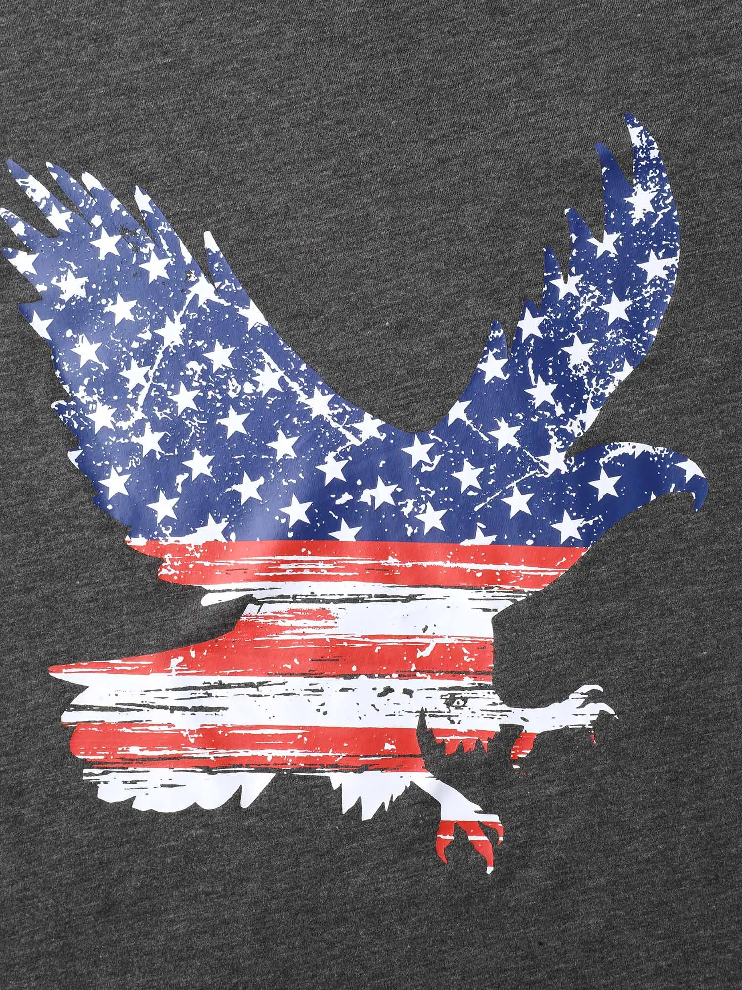 Stars and Stripes Curvy Hem Tank Top sold by Bloomchic product image thumbnail 5