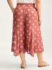 Boho Print Irregular Hem Flare Pants sold by Bloomchic