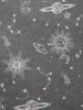 Celestial Print Crew Neck T-Shirt sold by Bloomchic