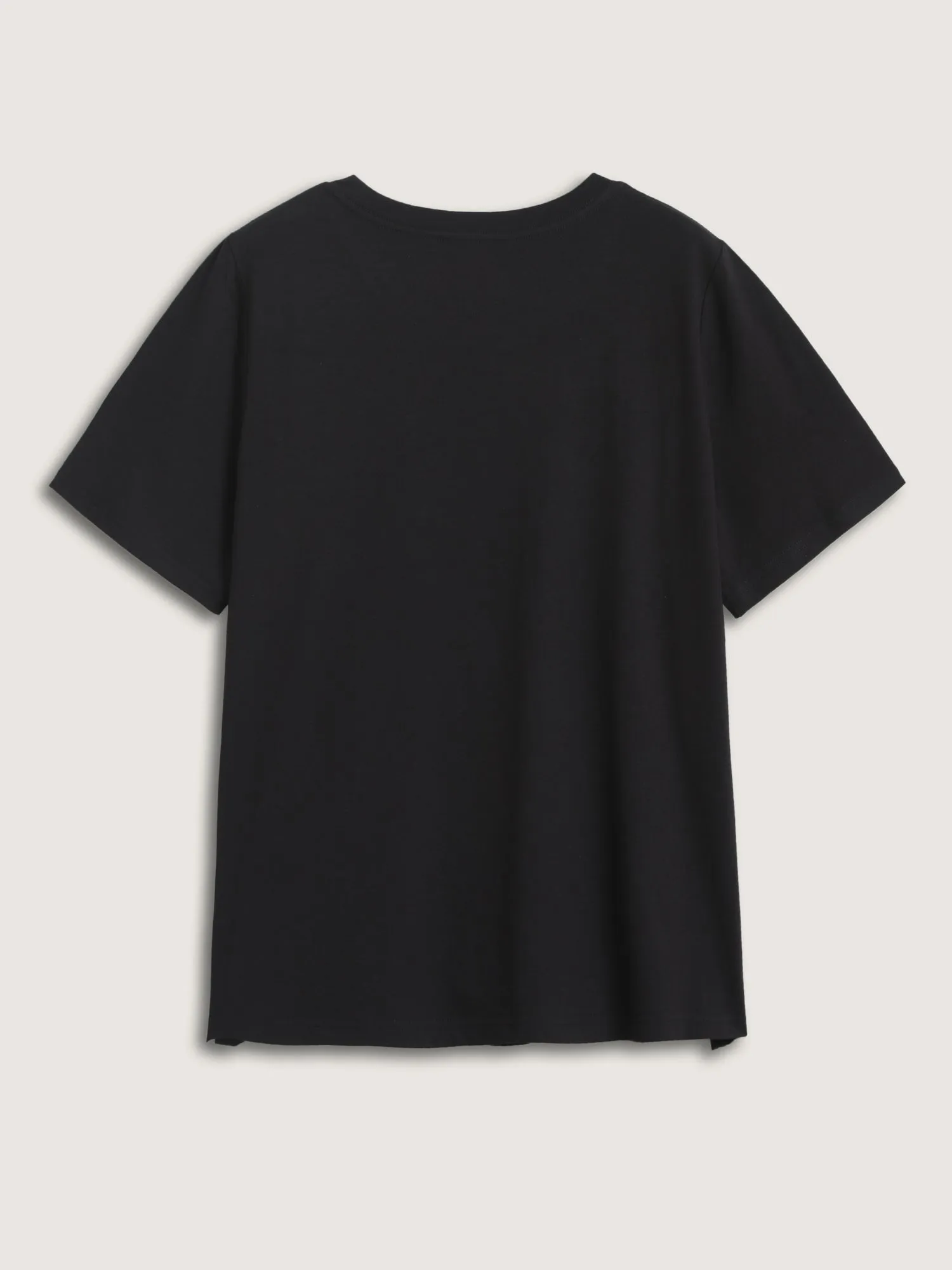 Stars and Stripes V-Neck Solid T-Shirt sold by Bloomchic product image thumbnail 3