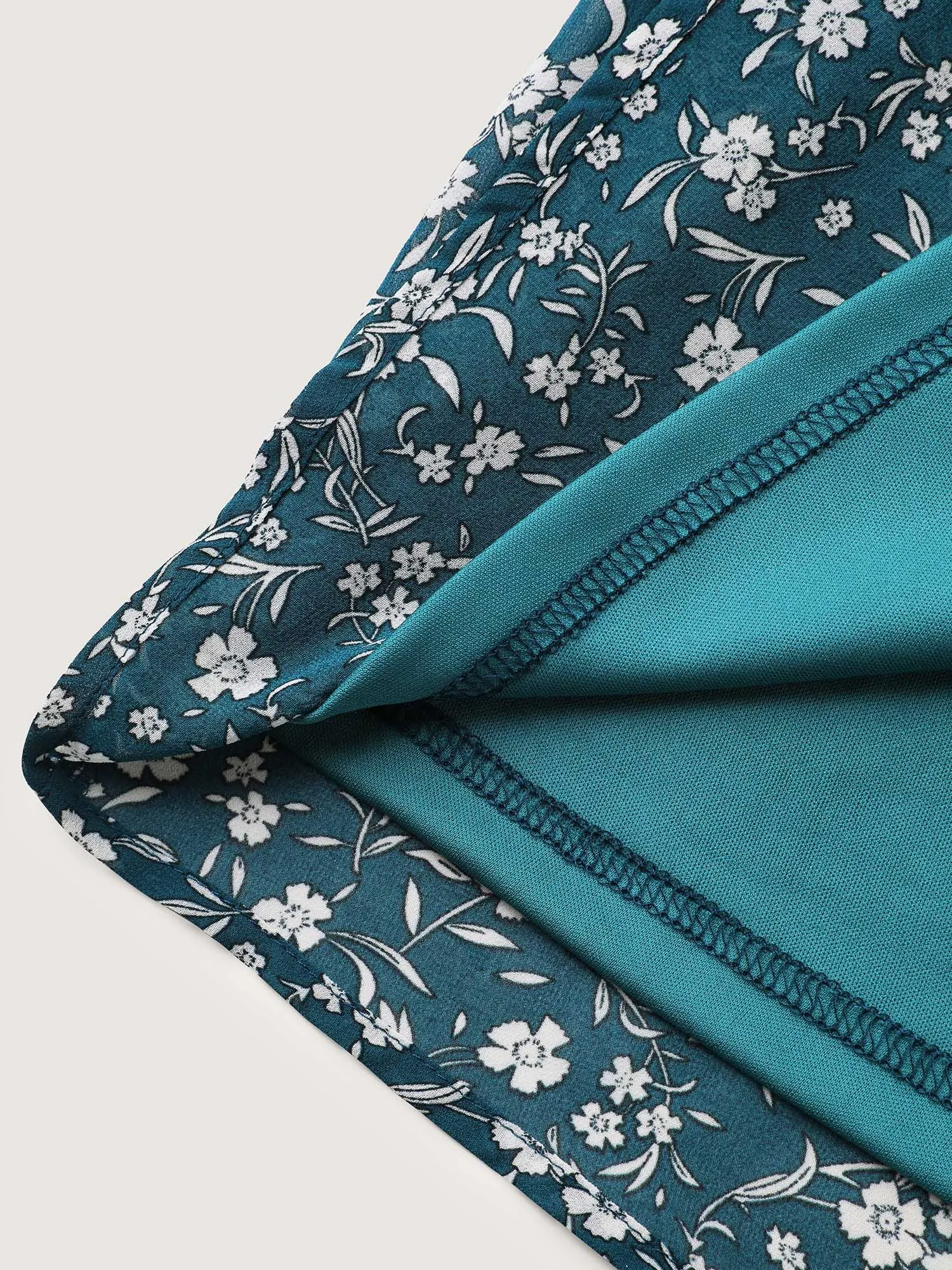 Delicate Florals Ruffled Tiered Sleeve Blouse sold by Bloomchic product image thumbnail 5