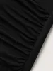 Overlap Knit Sweetheart Neck T-Shirt sold by Bloomchic