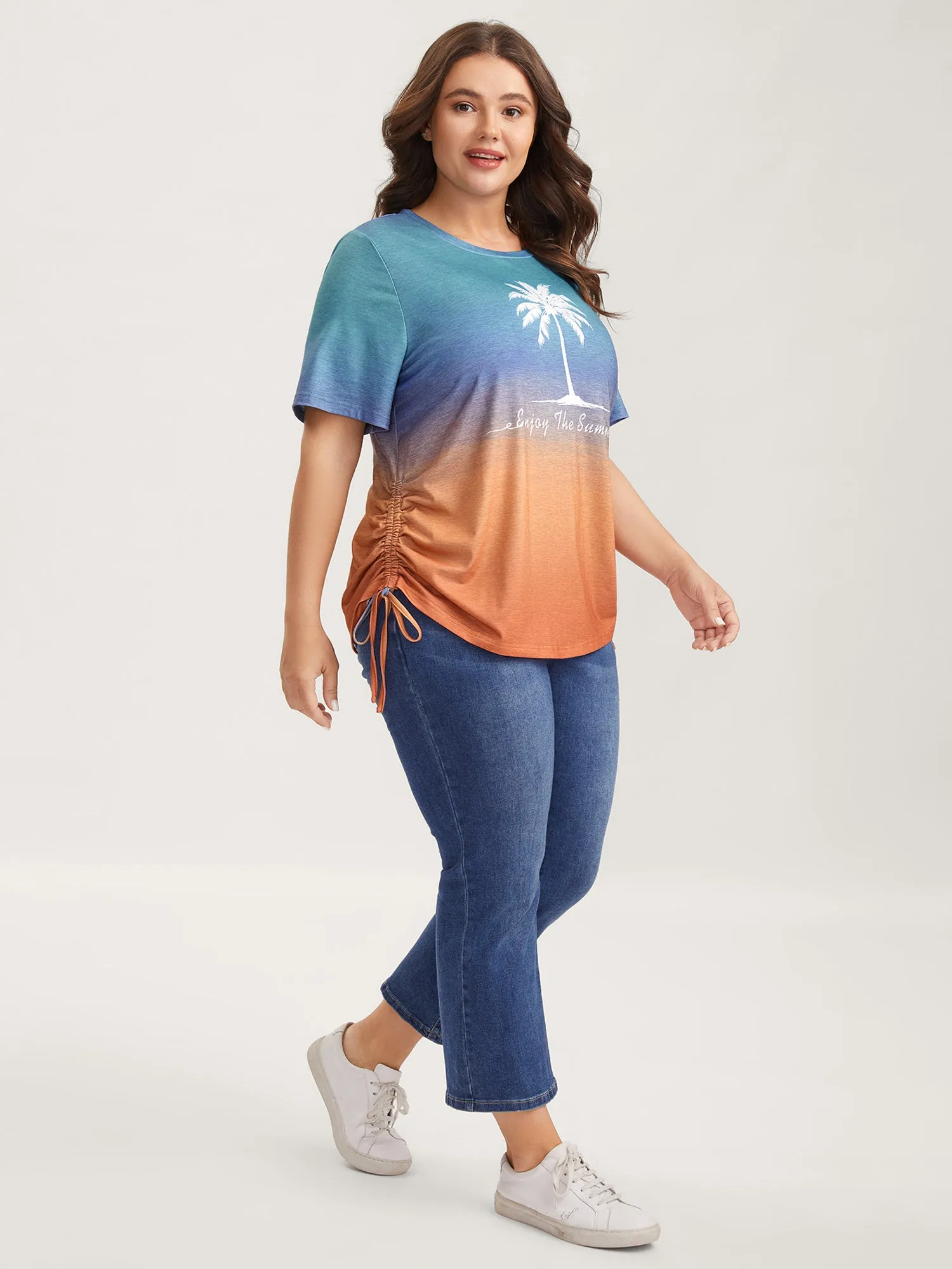 Ombre Vacation Ready T-Shirt sold by Bloomchic product image thumbnail 4