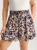 Floral Fun Shirred Waist Ruffled Shorts sold by Bloomchic