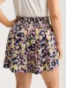 Floral Fun Shirred Waist Ruffled Shorts sold by Bloomchic