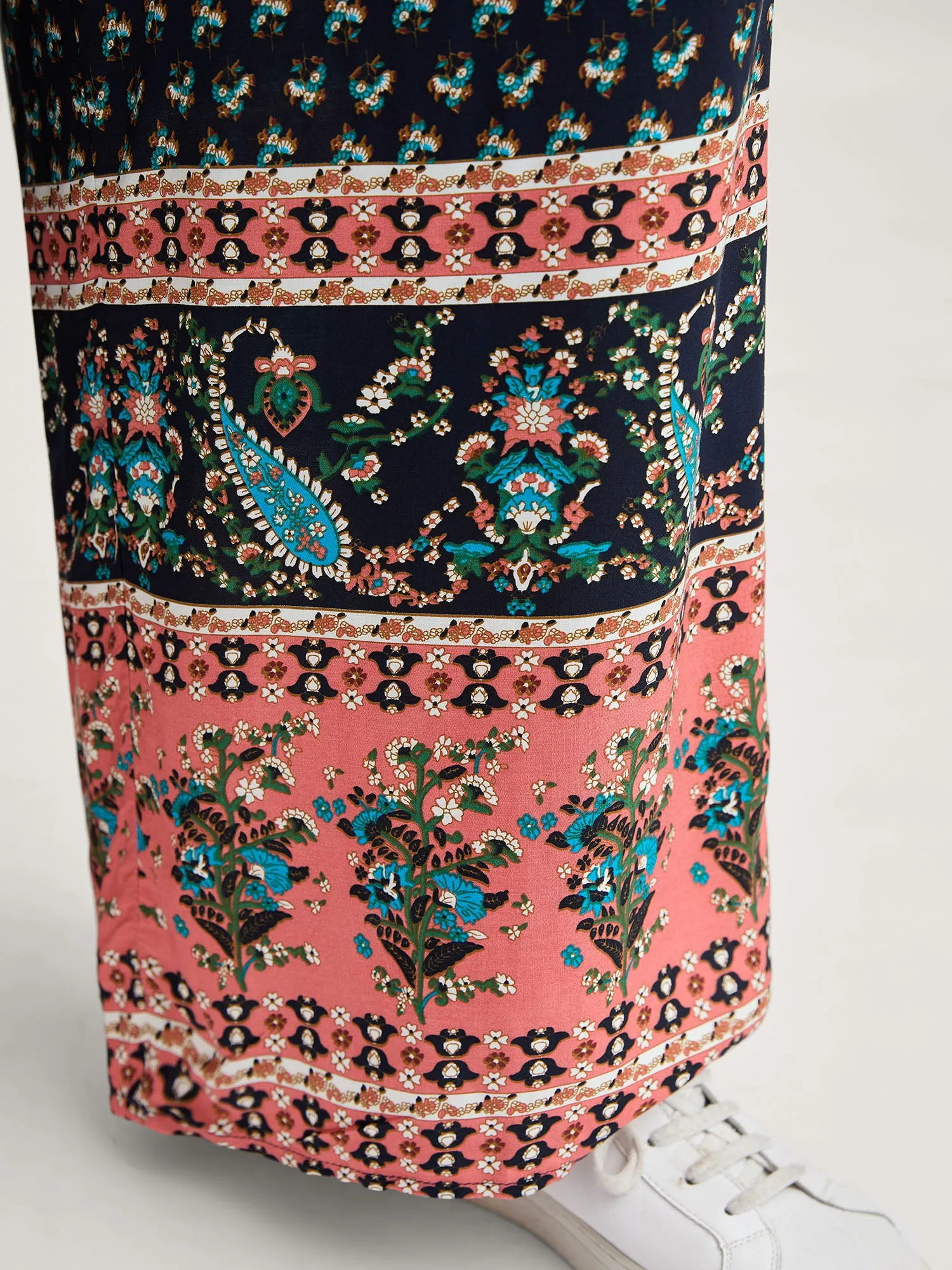 Boho Contrast Cami Wide-Leg Jumpsuit sold by Bloomchic product image thumbnail 4