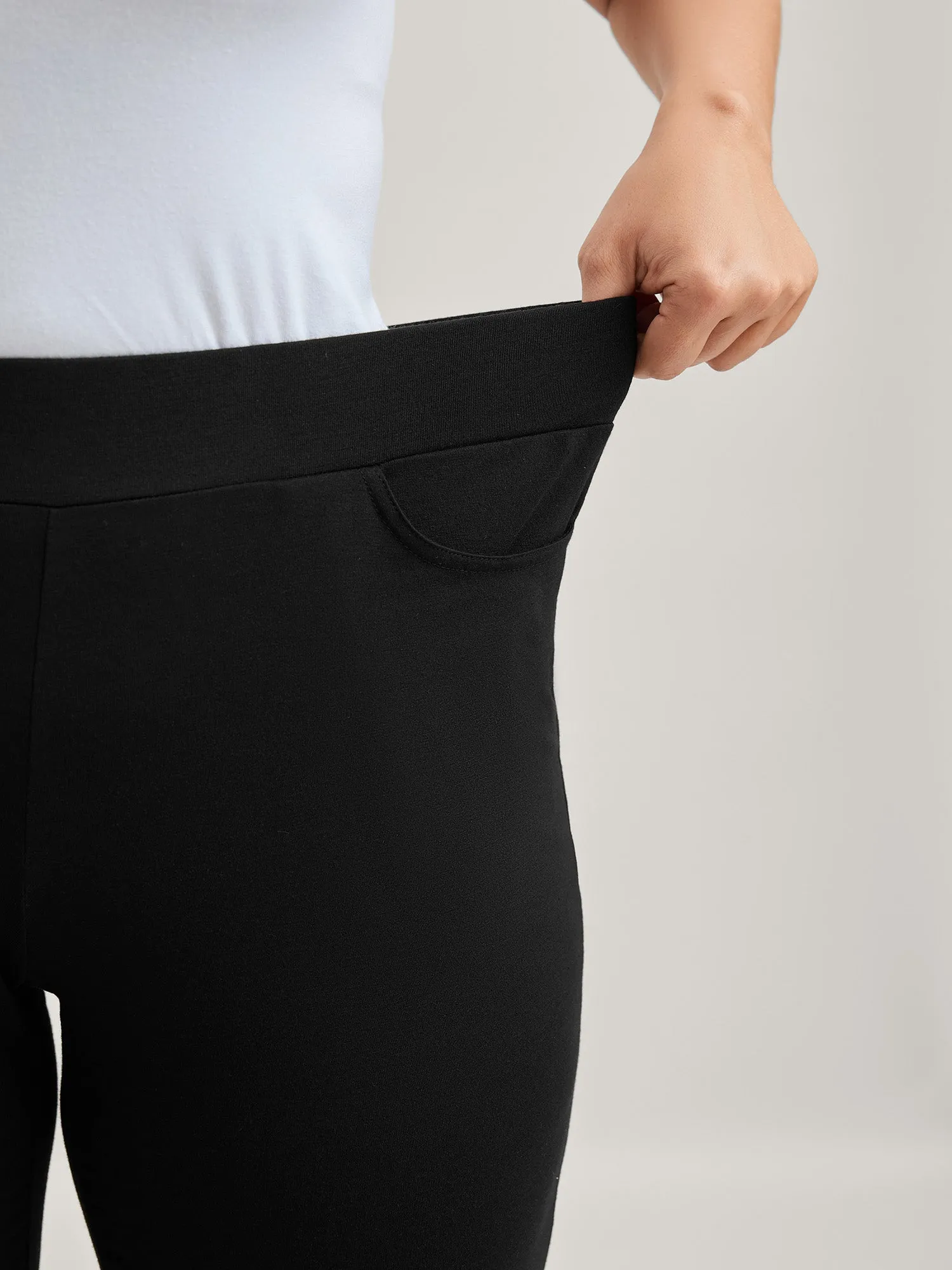 Layered Ruffled Flare Hem Pants sold by Bloomchic product image thumbnail 3