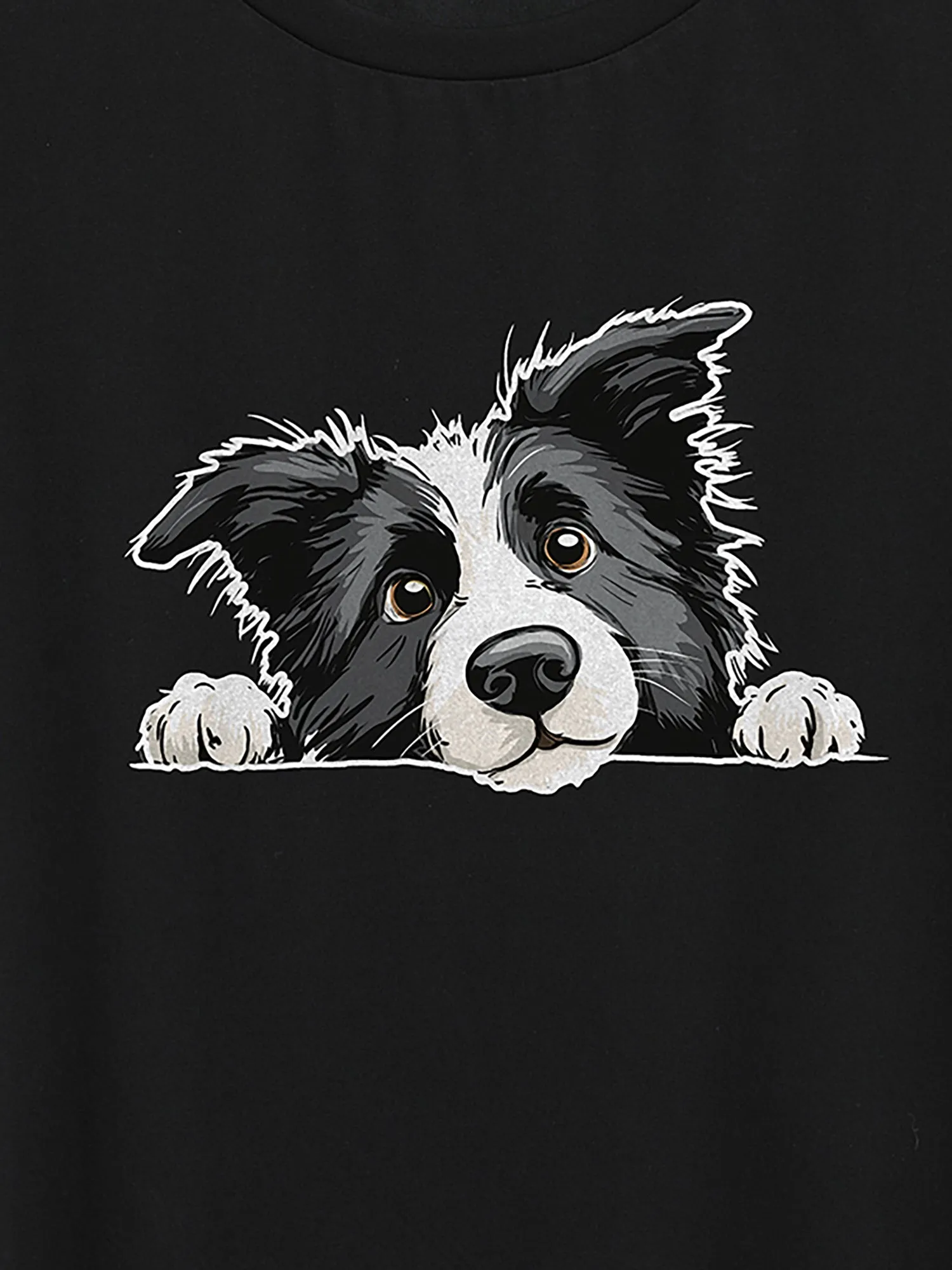 Puppy Love Printed Round Neck T-Shirt sold by Bloomchic product image thumbnail 2