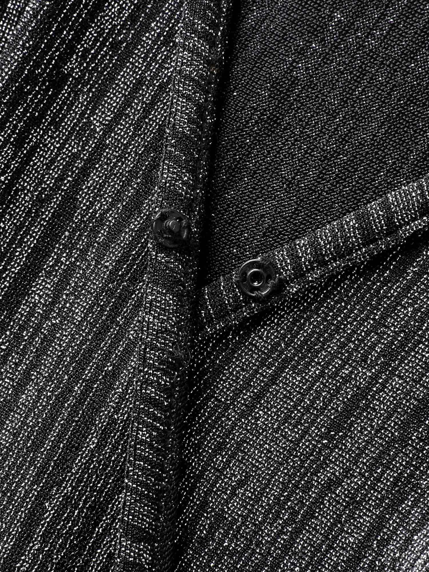 Stretchy Asymmetrical Hem Surplice Midi Dress sold by Bloomchic product image thumbnail 5