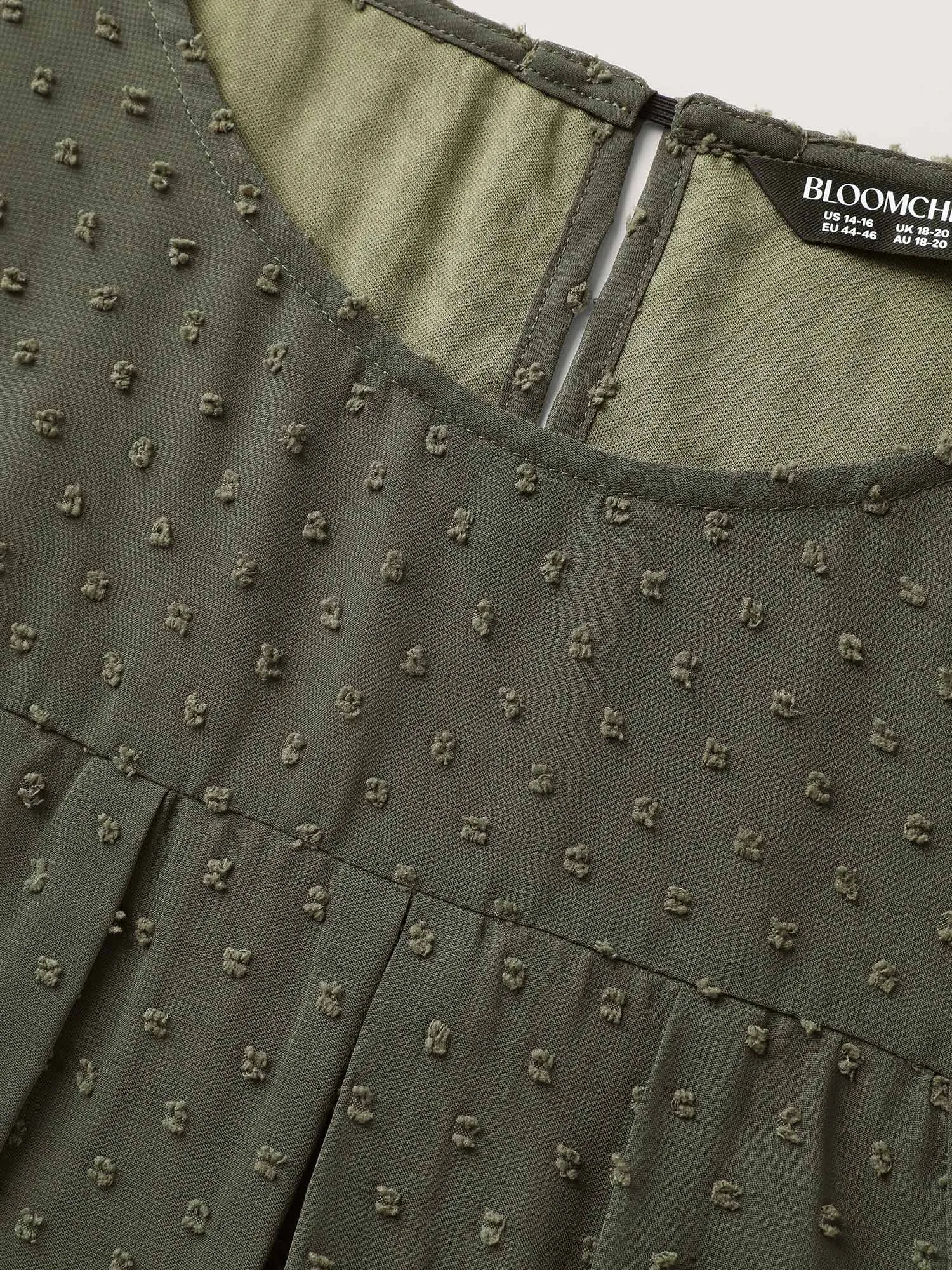 Textured Bust-Ease Ruffled Sleeve Blouse sold by Bloomchic product image thumbnail 5