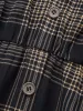 Plaid Shirt Collar Belted Midi Dress sold by Bloomchic